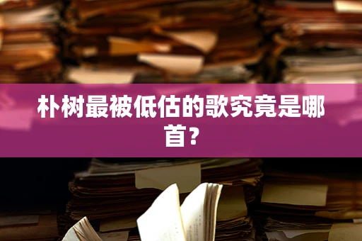 朴树最被低估的歌究竟是哪首？