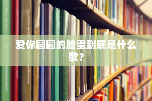 爱你圆圆的脸蛋到底是什么歌？