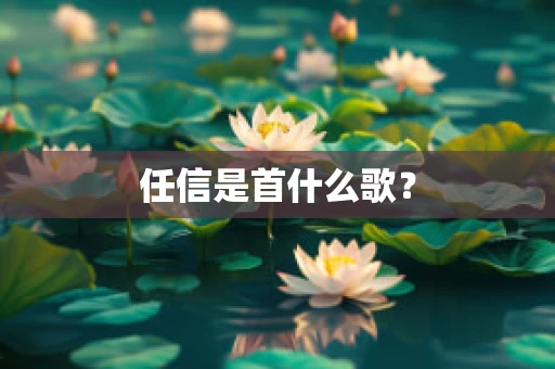 任信是首什么歌？