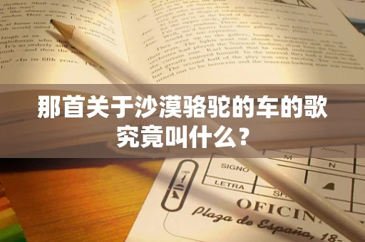 那首关于沙漠骆驼的车的歌究竟叫什么？