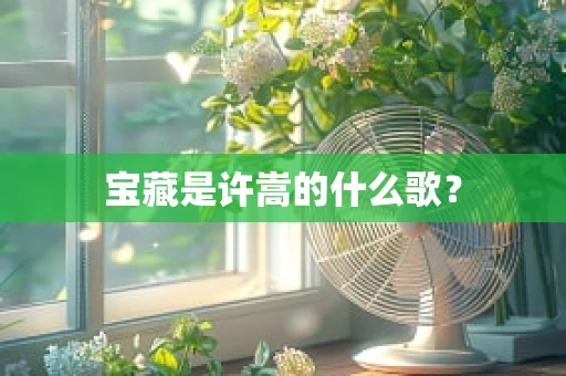 宝藏是许嵩的什么歌？
