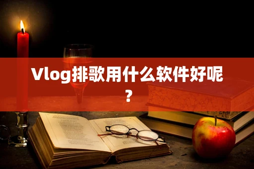 Vlog排歌用什么软件好呢？