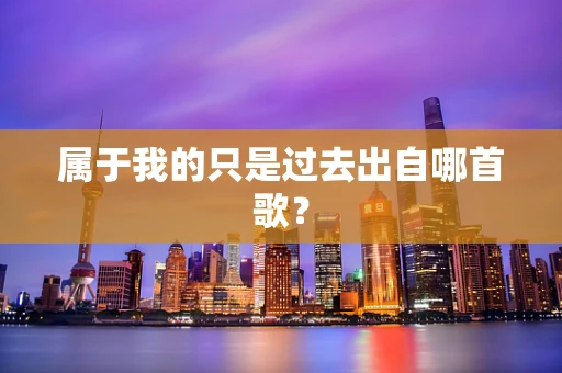属于我的只是过去出自哪首歌？