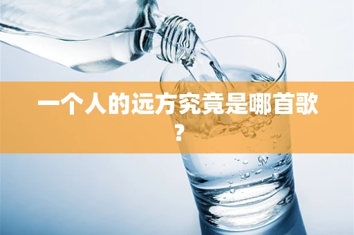 一个人的远方究竟是哪首歌？