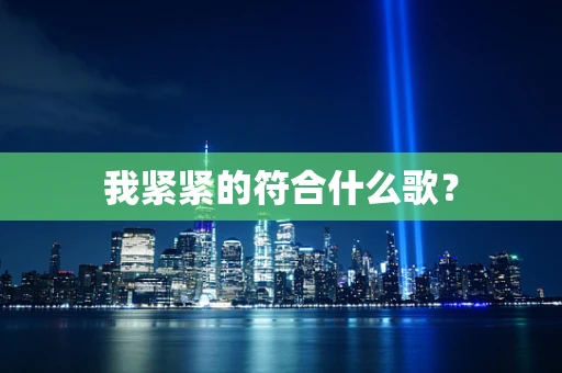 我紧紧的符合什么歌？
