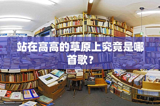 站在高高的草原上究竟是哪首歌？