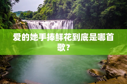 爱的她手捧鲜花到底是哪首歌？
