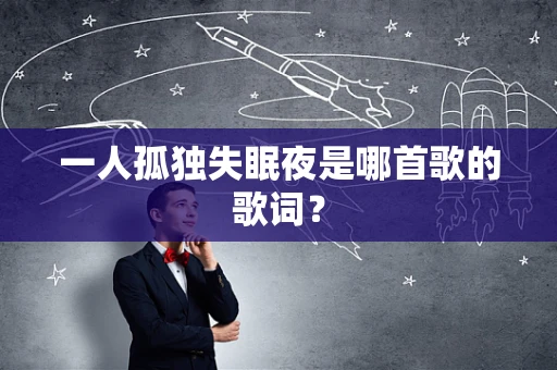 一人孤独失眠夜是哪首歌的歌词？