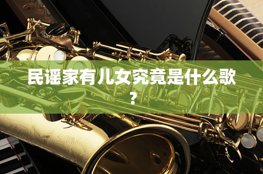 民谣家有儿女究竟是什么歌？