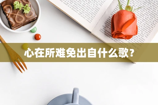 心在所难免出自什么歌？