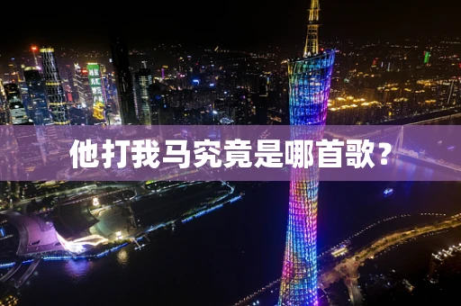 他打我马究竟是哪首歌？