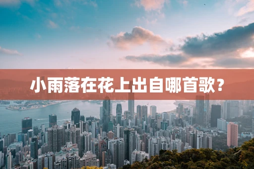 小雨落在花上出自哪首歌？