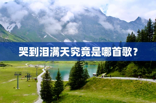 哭到泪满天究竟是哪首歌？