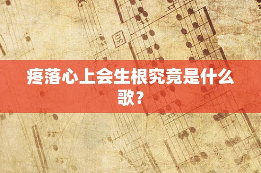疼落心上会生根究竟是什么歌？