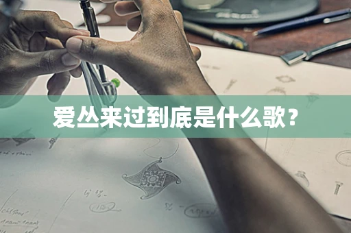 爱丛来过到底是什么歌？