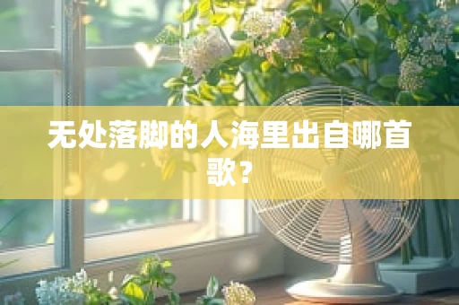 无处落脚的人海里出自哪首歌？