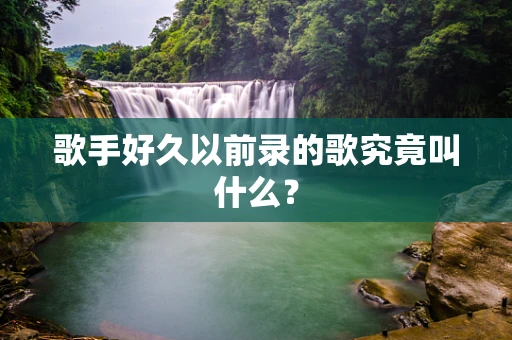 歌手好久以前录的歌究竟叫什么？