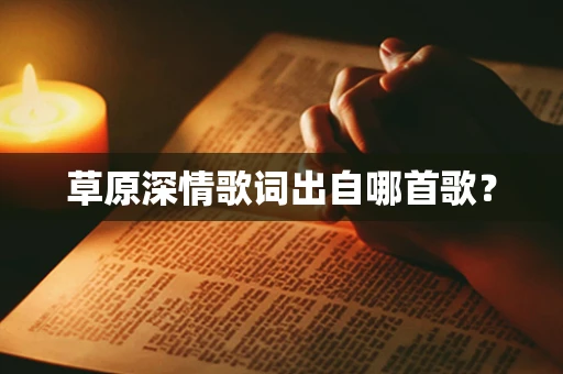 草原深情歌词出自哪首歌？