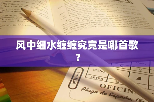 风中细水缠缠究竟是哪首歌？