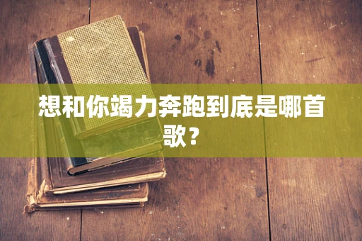 想和你竭力奔跑到底是哪首歌？