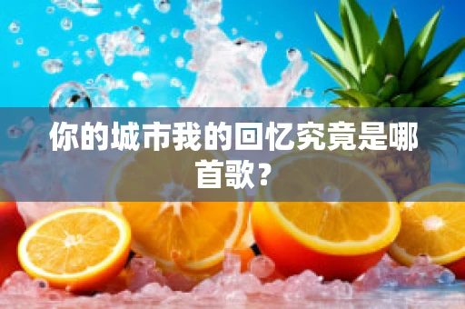 你的城市我的回忆究竟是哪首歌？