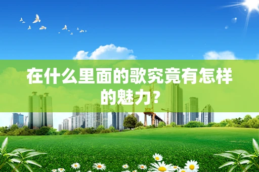 在什么里面的歌究竟有怎样的魅力？