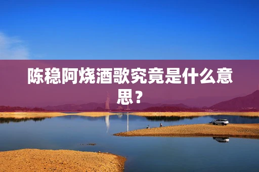 陈稳阿烧酒歌究竟是什么意思？
