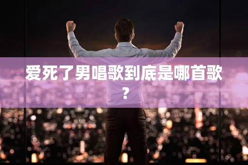 爱死了男唱歌到底是哪首歌？