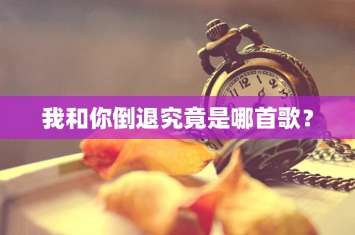 我和你倒退究竟是哪首歌？