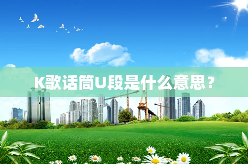 K歌话筒U段是什么意思？