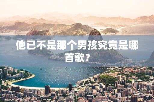 他已不是那个男孩究竟是哪首歌？