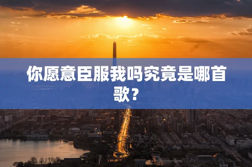 你愿意臣服我吗究竟是哪首歌？