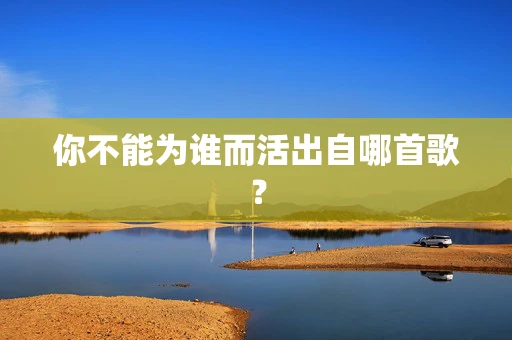 你不能为谁而活出自哪首歌？