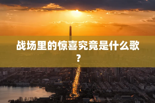 战场里的惊喜究竟是什么歌？