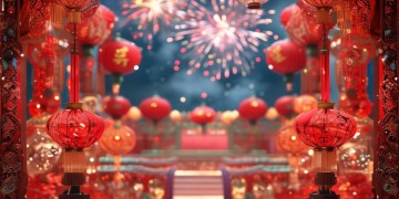 春晚开场词一般搭配什么歌？