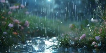 化成雨落下究竟出自哪首歌？