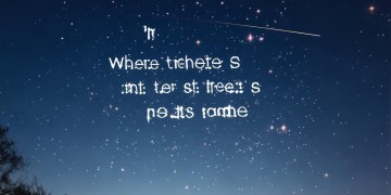 在天空中闪烁到底是哪首歌？