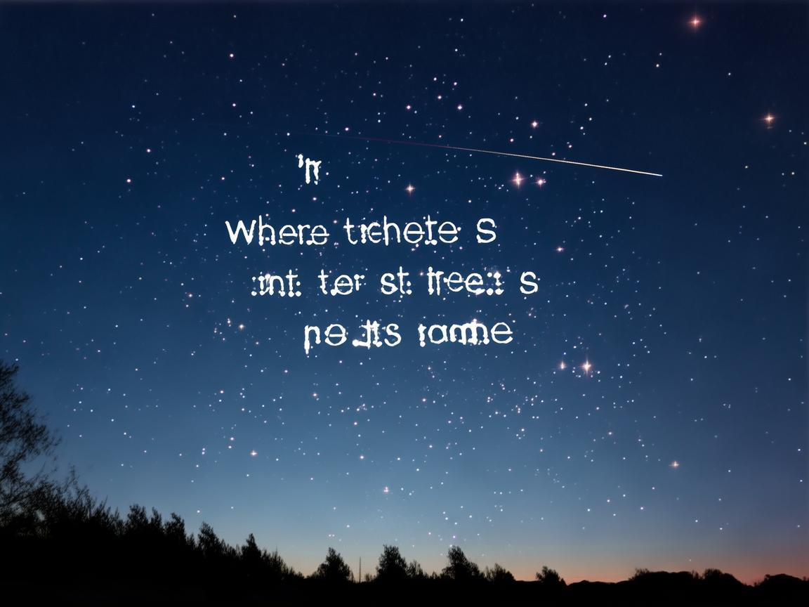 在天空中闪烁到底是哪首歌？