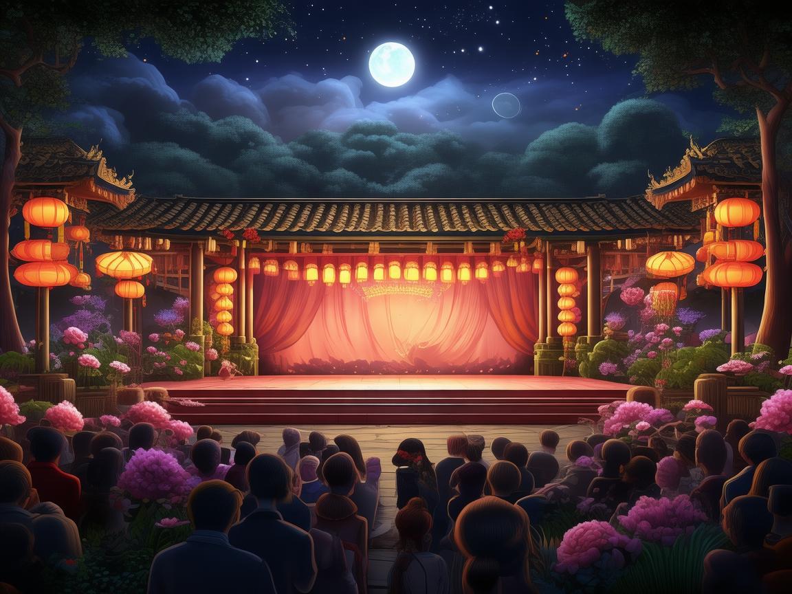 中秋晚会开场合唱选什么歌合适？